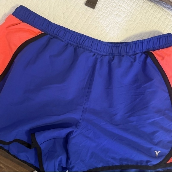 Athletic Works Blue and Orange Running Shorts - Picture 3 of 4